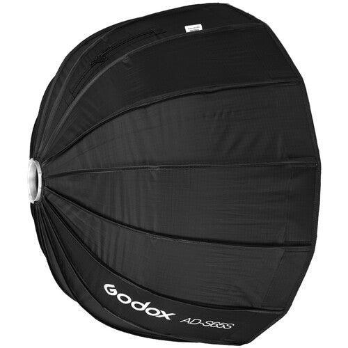 Godox AD-S65S Parabolic Softbox with Godox Mount and Grid (Gold/Silver, 25.6") at PROCAM | procam.com
