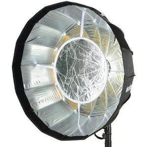 Godox AD-S65S Parabolic Softbox with Godox Mount and Grid (Gold/Silver, 25.6") at PROCAM | procam.com