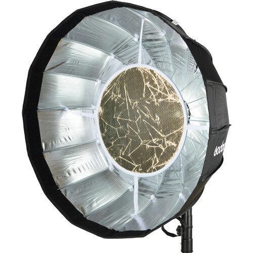 Godox AD-S65S Parabolic Softbox with Godox Mount and Grid (Gold/Silver, 25.6") at PROCAM | procam.com