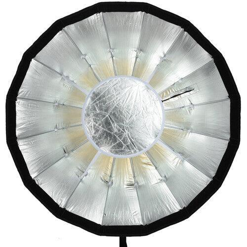 Godox AD-S85S Parabolic Softbox with Godox Mount and Grid (Gold/Silver, 33.5") at PROCAM | procam.com