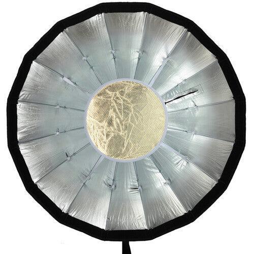 Godox AD-S85S Parabolic Softbox with Godox Mount and Grid (Gold/Silver, 33.5") at PROCAM | procam.com