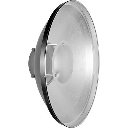 Godox Beauty Dish Reflector (Silver, 16.5'') | PROCAM