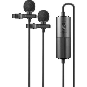 Godox LMD-40C Dual Omnidirectional Lavalier Microphone at PROCAM | procam.com