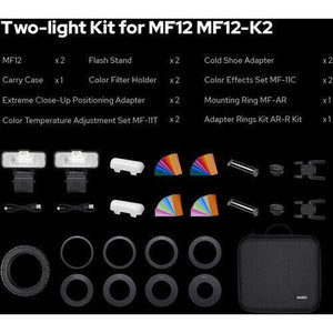 Godox MF12 Macro Flash 2-Light Kit at PROCAM | procam.com