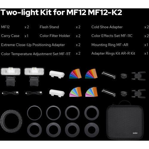 Godox MF12 Macro Flash 2-Light Kit | PROCAM