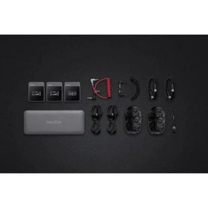 Godox MoveLink M2 Compact 2-Person Digital Wireless Microphone System for Cameras & Smartphones with 3.5mm (2.4 GHz) at PROCAM | procam.com