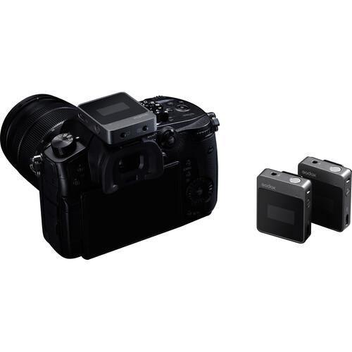 Godox MoveLink M2 Compact 2-Person Digital Wireless Microphone System for Cameras & Smartphones with 3.5mm (2.4 GHz) at PROCAM | procam.com