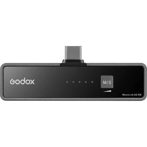 Godox MoveLink UC2 Compact 2-Person Digital Wireless Microphone System for Smartphones & Tablets with USB Type-C (2.4 GHz) at PROCAM | procam.com