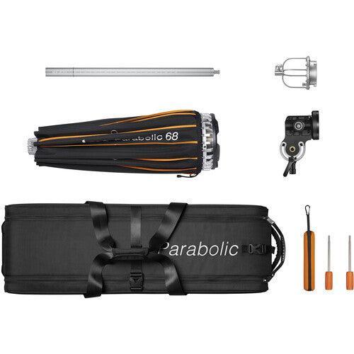 Godox Parabolic 68 Light Focusing Reflector System Kit (27.6") at PROCAM | procam.com