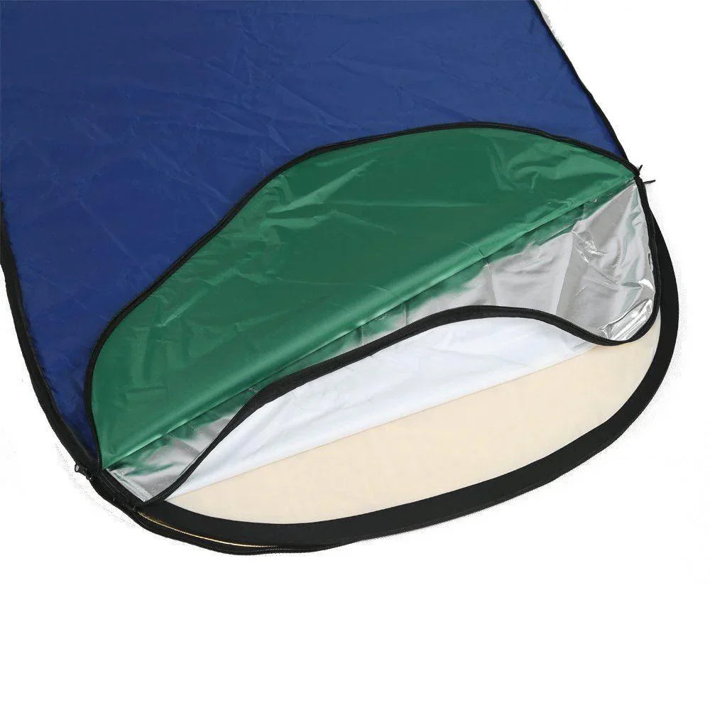 Godox RFT-10 7-in-1 Collapsible Reflector - 60x80'' (Gold/Silver/Black/White/Translucent/Green/Blue) at PROCAM | procam.com