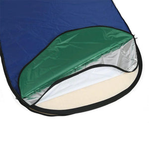 Godox RFT-10 7-in-1 Collapsible Reflector - 60x80'' (Gold/Silver/Black/White/Translucent/Green/Blue) at PROCAM | procam.com