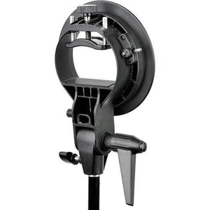 Godox S-Type Bowens Mount Flash Bracket with Softbox and Grid Kit (19.7 x 19.7'') at PROCAM | procam.com