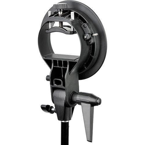 Godox S-Type Bowens Mount Flash Bracket with Softbox and Grid Kit (19.7 x 19.7'') at PROCAM | procam.com