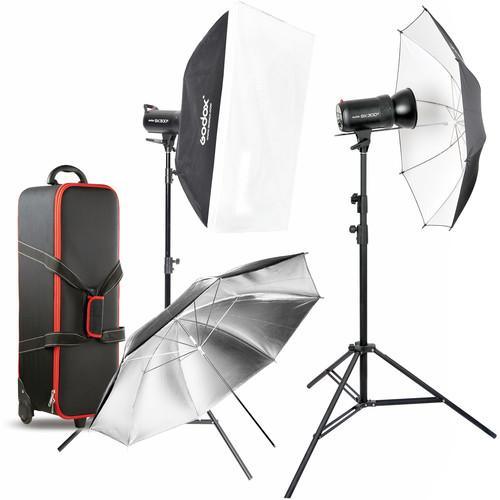 Godox SK300 II 2-Light Studio Flash Kit at PROCAM | procam.com
