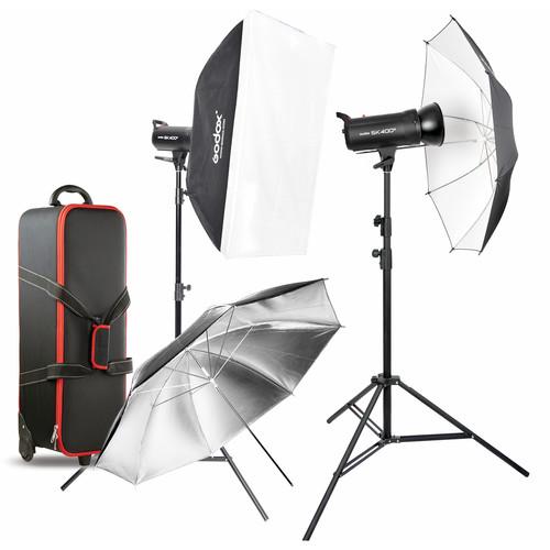 Godox SK400 II 2-Light Studio Flash Kit | PROCAM