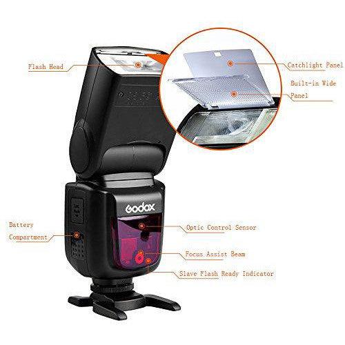 Buy Godox V860IIC Camera Flash for Canon EOS Series (TTL Functions Support)  Online – Croma