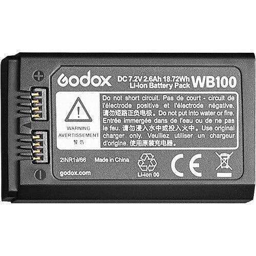 Godox WB100 Battery for AD100pro Pocket Flash at PROCAM | procam.com