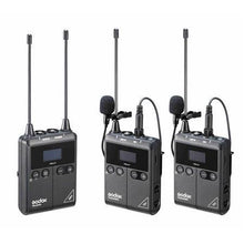 Godox WMicS1 Kit 2 Two-Person Camera-Mount Wireless Omni Lavalier Microphone System for Mirrorless/DSLR Cameras (514 to 596 MHz)