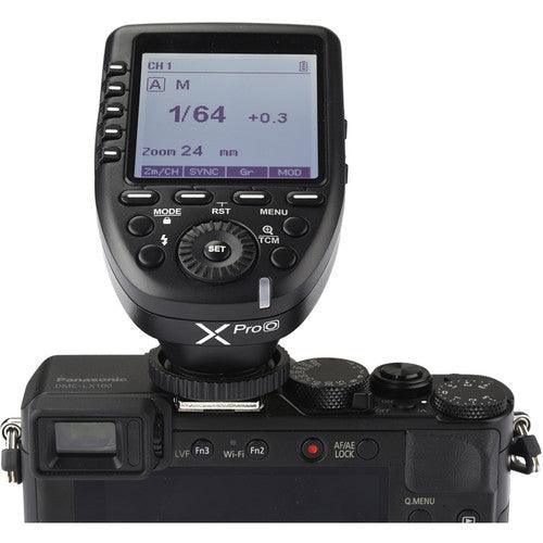 Godox XProO TTL Wireless Flash Trigger for Olympus/Panasonic at PROCAM | procam.com