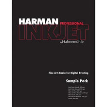 Hahnemuhle Harman Paper Sampler Pack for Inkjet (8.5 x 11'', 14 Sheets)
