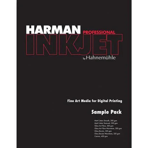 Hahnemuhle Harman Sampler Pack for Inkjet (8.5 x 11'', 14 Sheets) at PROCAM | procam.com