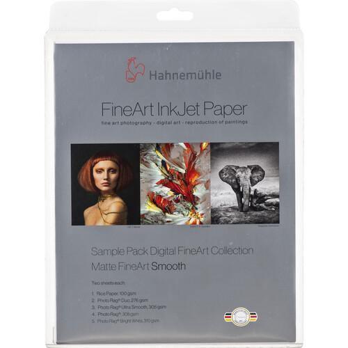 Hahnemuhle Matte Fine Art Smooth Archival Inkjet Paper Sample Pack (8.5 x 11", 14 Sheets) at PROCAM | procam.com
