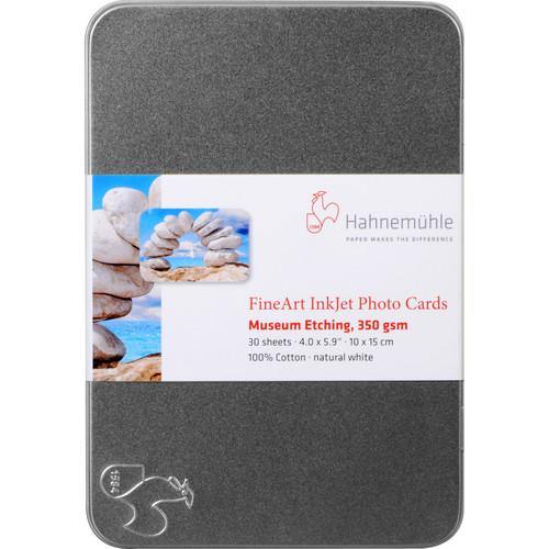 Hahnemühle Museum Etching Paper with Tin Box (4 x 6", 30 Sheets) | PROCAM