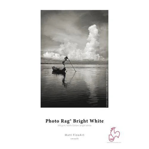 Hahnemuhle Photo Rag Bright White 8.5 x 11" Paper (310GSM, 25 Sheets) at PROCAM | procam.com
