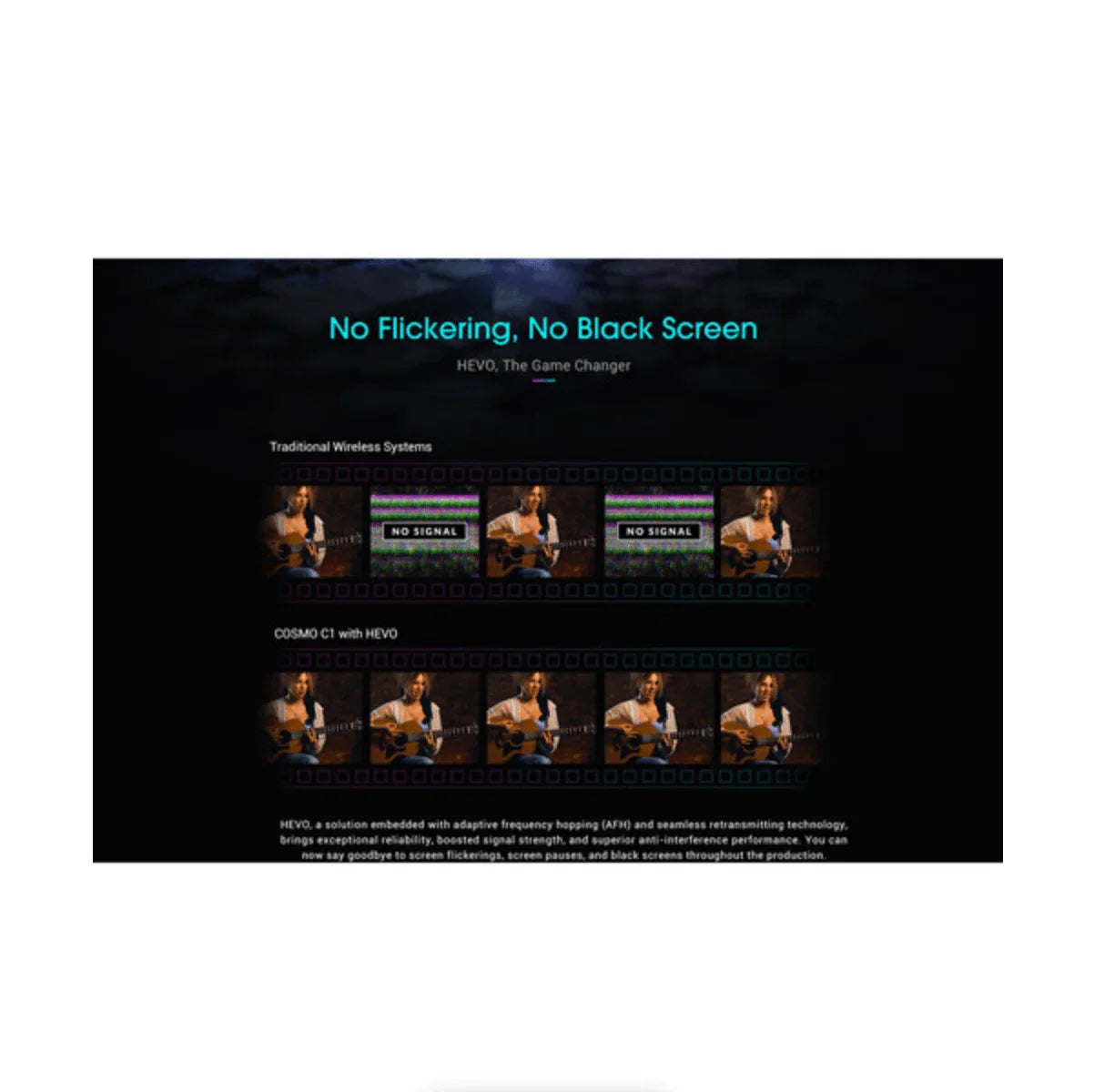 Hollyland Cosmo C1 SDI/HDMI Wireless Video Transmission System at PROCAM | procam.com