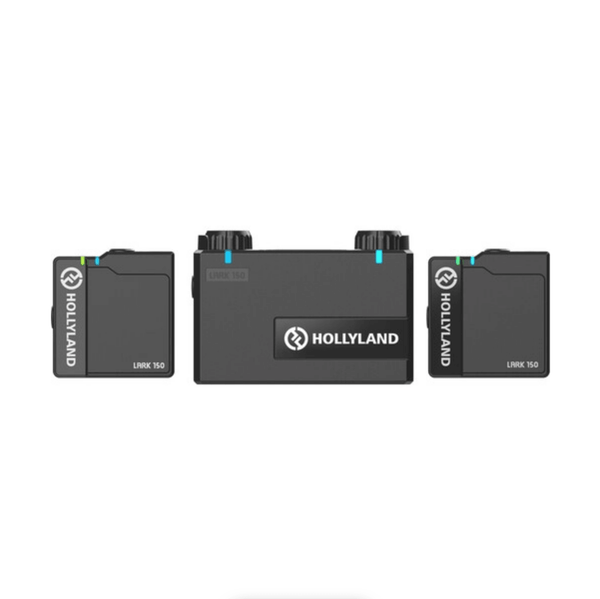 Hollyland LARK 150 2-Person Compact Digital Wireless Microphone System (2.4 GHz, Black) | PROCAM