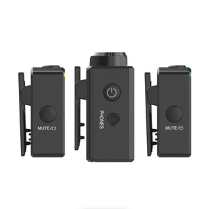 Hollyland LARK 150 2-Person Compact Digital Wireless Microphone System (2.4 GHz, Black) at PROCAM | procam.com