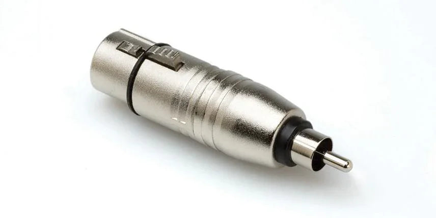Hosa Audio Cable XLR Female to RCA Male Adapter at PROCAM | procam.com