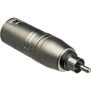 Hosa Audio Cable XLR Male to RCA Male Adapter at PROCAM | procam.com