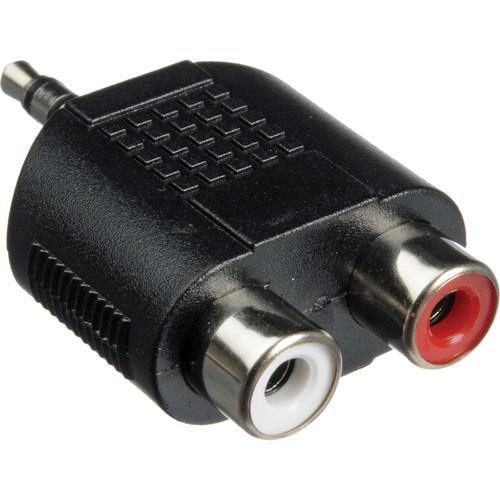 Hosa  GRM193 Male Stereo 3.5 mm Mini to 2 Female RCA Adapter | PROCAM