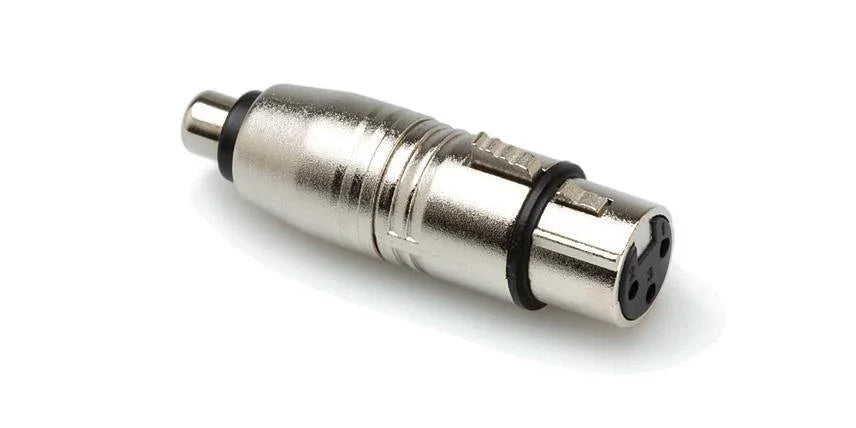 Hosa GXF132 Female RCA to Female 3-Pin XLR Adapter at PROCAM | procam.com