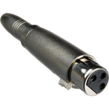 Hosa GXJ183 Female Stereo 1/4'' Phone to Female 3-Pin XLR Adapter