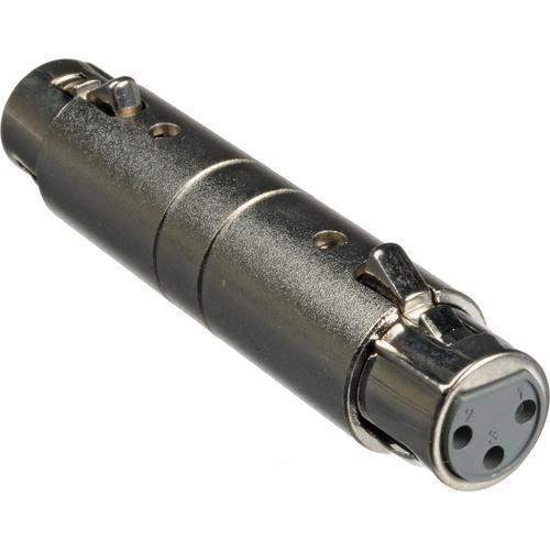 Hosa GXX145 Female 3-Pin XLR to Female 3-Pin XLR Adapter (Gender Changer) at PROCAM | procam.com