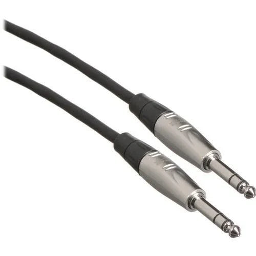 Hosa HSS-020 Balanced 1/4'' TRS Male to 1/4'' TRS Male Audio Cable (20') at PROCAM | procam.com
