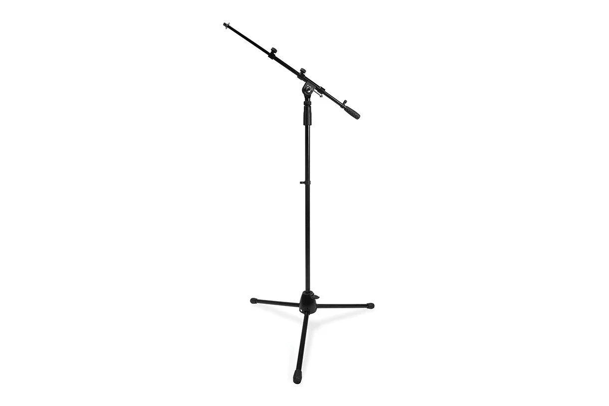 Hosa Microphone Stand with Boom (Black) at PROCAM | procam.com
