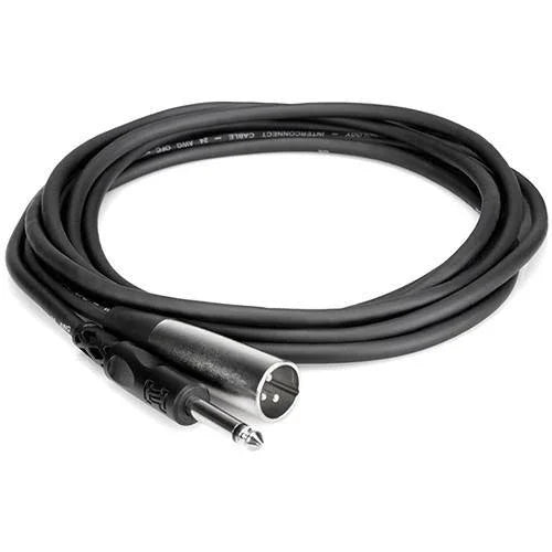 Hosa Mono 1/4'' Male to 3-Pin XLR Female Audio Cable - 5' at PROCAM | procam.com