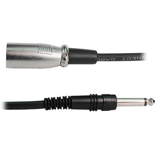 Hosa Mono 1/4'' Male to 3-Pin XLR Male Audio Cable - 10' | PROCAM