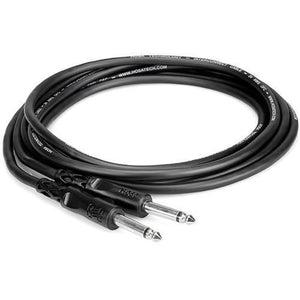 Hosa Phone (1/4'') Male to Phone (1/4'') Male Cable - 10' at PROCAM | procam.com