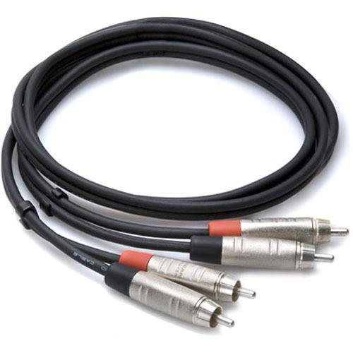 Hosa Pro Stereo Dual REAN RCA to Same - 10 ft | PROCAM