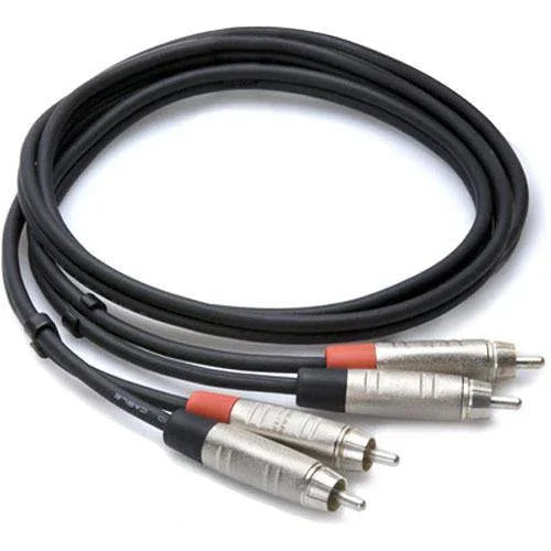 Hosa Pro Stereo Dual REAN RCA to Same - 10 ft at PROCAM | procam.com