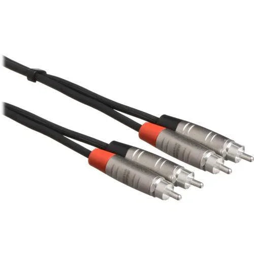 Hosa Pro Stereo Interconnect, Dual REAN RCA to Same - 5' at PROCAM | procam.com