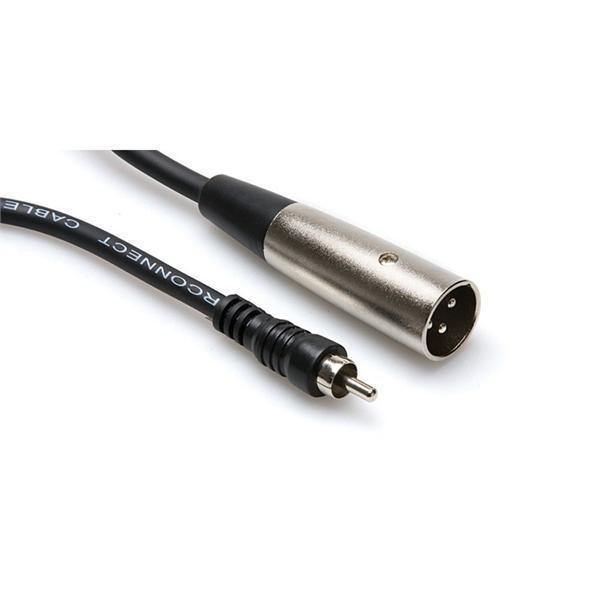 Hosa RCA Male to 3-Pin XLR Male Audio Cable - 10' | PROCAM