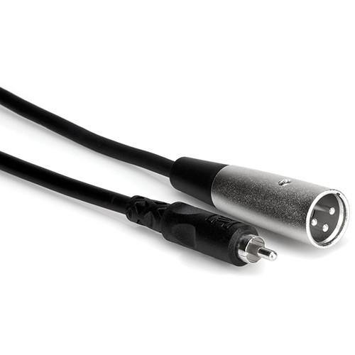 Hosa RCA Male to 3-Pin XLR Male Audio Cable - 5' | PROCAM