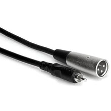 Hosa RCA Male to 3-Pin XLR Male Audio Cable - 5'