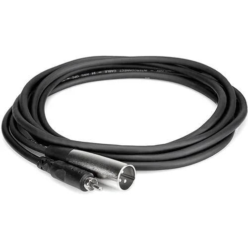Hosa RCA Male to 3-Pin XLR Male Audio Cable - 5' at PROCAM | procam.com