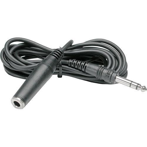 Hosa Stereo 1/4'' Female Phone to 1/4'' Male Phone TRS Headphone Extension Cable - 10' at PROCAM | procam.com